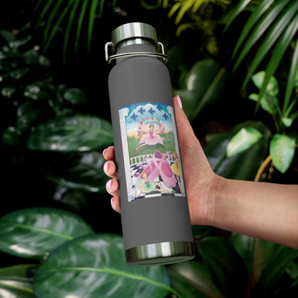 Graceful Enchantment Copper Vacuum Insulated Bottle, 22oz