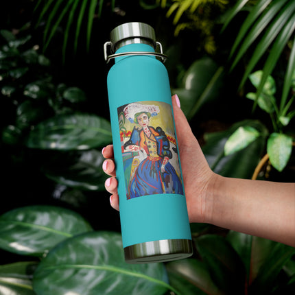 A Mulher by Amadeo de Souza-Carosa Copper Vacuum Insulated Bottle, 22oz