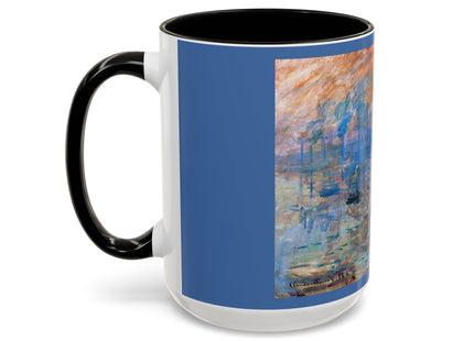 Sunrise by Claude Monet Colorful Mugs (11oz, 15oz)