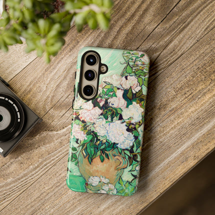 Roses by Vincent Van Gogh Phone Cases