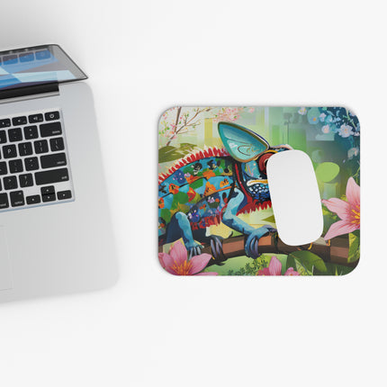 Camouflage Chameleon Mouse Pad, Rectangle