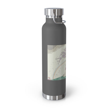 L’Arc-en-Ciel by George Barbier Copper Vacuum Insulated Bottle, 22oz
