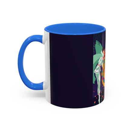 Moonlit Masquerade: The Fairy Queen's Ball Colorful Mug (11oz, 15oz) – Fairy Tale Elegance, Fantasy Charm & Enchanted Style