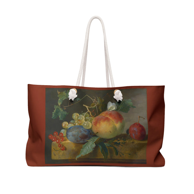 Fruit Still Life by Jan van Huysum Weekender Bag