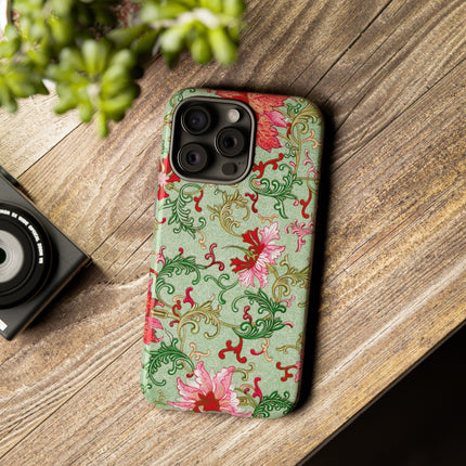 Flower Illustration by Owen Jones Phone Cases