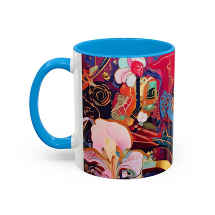 Ethereal Irises Colorful Mugs (11oz, 15oz)