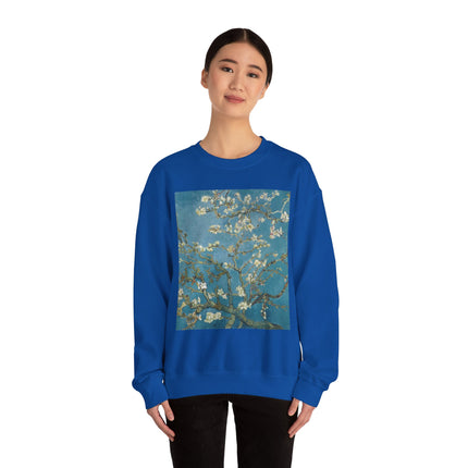 Almond Blossom by Vincent van Gogh Heavy Blend™ Crewneck Sweatshirt