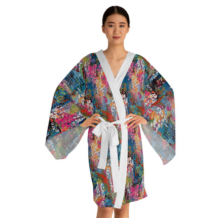 Long Sleeve Kimono Robe (AOP)