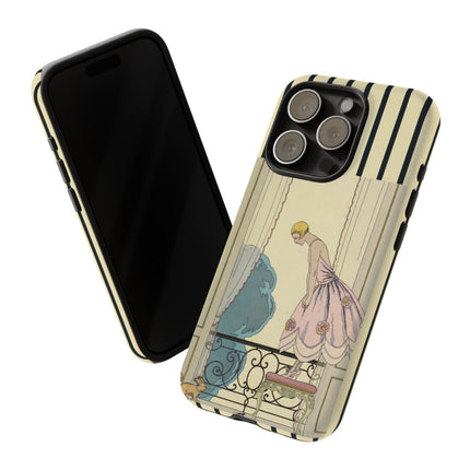 Falbalas et fanfreluches, La Souris by George Barbier Phone Cases