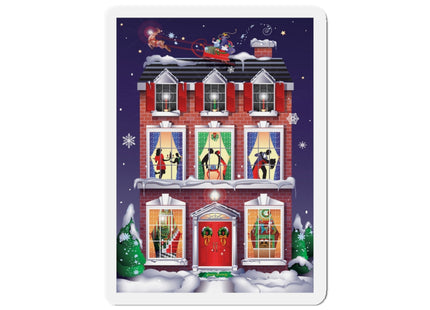 A Christmas Eve Celebration Die-Cut Magnets (5 Sizes)