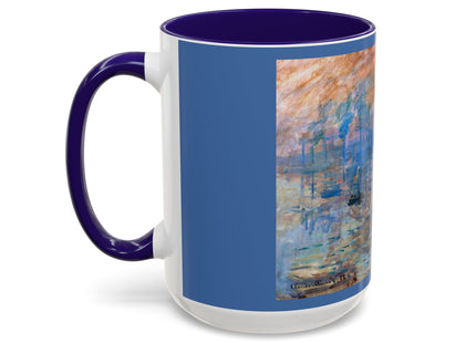 Sunrise by Claude Monet Colorful Mugs (11oz, 15oz)