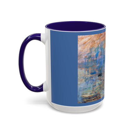 Sunrise by Claude Monet Colorful Mugs (11oz, 15oz)