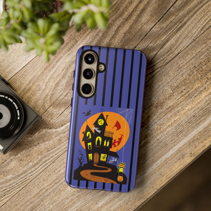 Halloween Night at the Haunted House Phone Cases