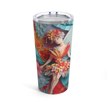 Hibiscus Fairy Tumbler 20oz