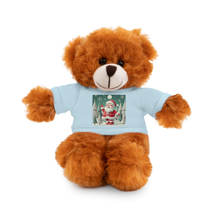 Santa's Joyful Night Stuffed Animals with Tee