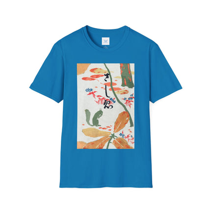 Book Illustration by Goyō Hashiguchi Softstyle T-Shirt