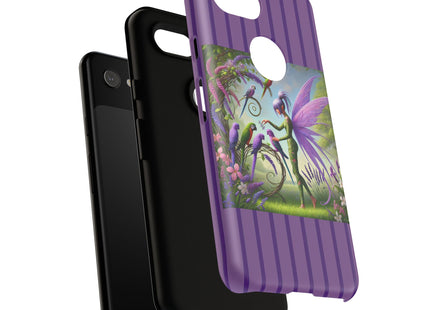 Lavender-Winged Fairy Phone Cases