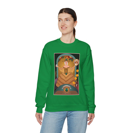 June & Pearl, Alexandrite (from the Gem Series) by Sofia Chiostri Heavy Blend™ Crewneck Sweatshirt
