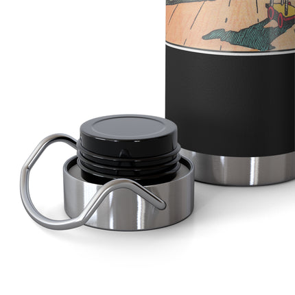 Mischievous Mice on Wheels Copper Vacuum Insulated Bottle, 22 oz
