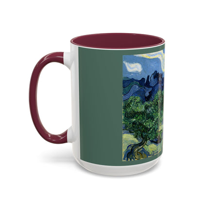 Olive Trees by Vincent Van Gogh Colorful Mugs (11oz, 15oz)