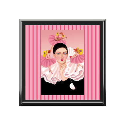 Pierrot & Fairies Dressed in Pink by Sofia Chiostri Jewelry Box