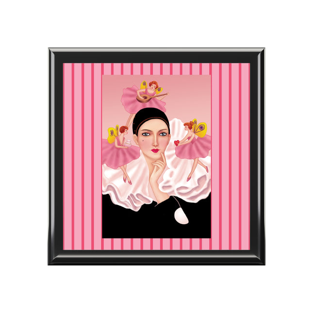 Pierrot & Fairies Dressed in Pink by Sofia Chiostri Jewelry Box
