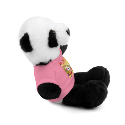 Whimsical Springtime Exchange Stuffed Animals with Tee