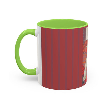 Les Coussins by Georges Lepape Colorful Mugs (11oz, 15oz)