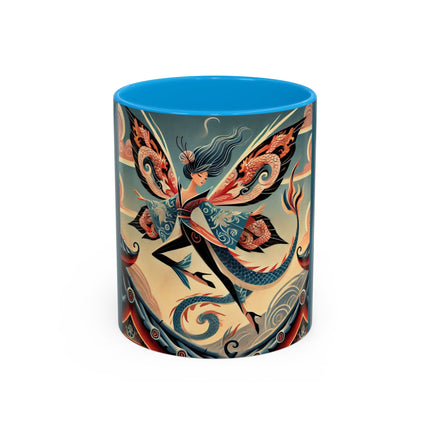 Dragon Fairy of the Temple Colorful Mugs (11oz, 15oz)
