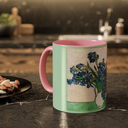 Irises by Vincent Van Gogh Colorful Mugs (11oz, 15oz)