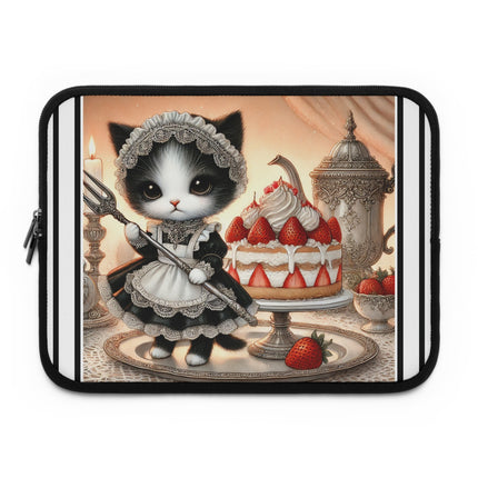 The Patisserie Kitten Laptop Sleeve – Sweet Charm & Storybook Delight
