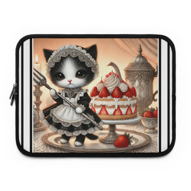 The Patisserie Kitten Laptop Sleeve – Sweet Charm & Storybook Delight