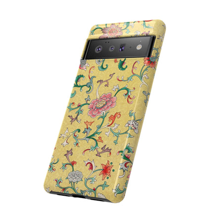 Flower Illustration by Owen Jones Phone Cases