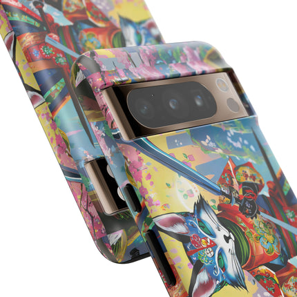 Cyberpunk Samurai Phone Cases