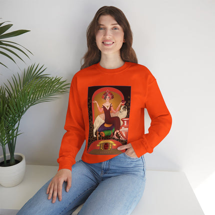 January & Garnet (from the Gem Series) by Sofia Chiostri Heavy Blend™ Crewneck Sweatshirt