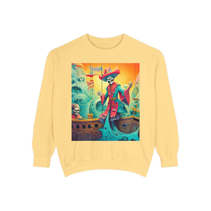 Skeleton Crew of the Misty Seas Unisex Garment-Dyed Sweatshirt