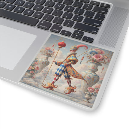 The Ornamental Jester Kiss-Cut Stickers (4 Stickers)