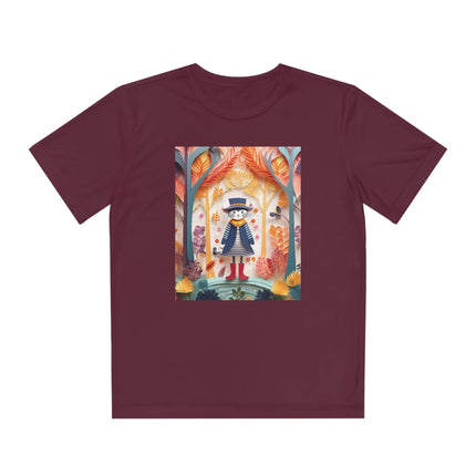 Cat in Boots in the Enchanted Forest Youth Competitor Tee