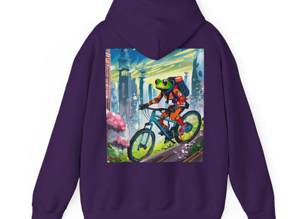 Cyberpunk Frog – Heavy Blend™ Hooded Sweatshirt