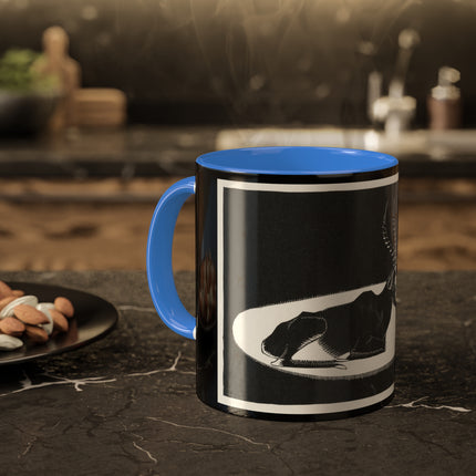 “Goat” (“Blesbok”) by Samuel Jessurun de Mesquita Colorful Mugs, 11oz