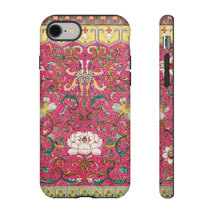 Pink Floral Pattern by Owen Jones Phone Cases