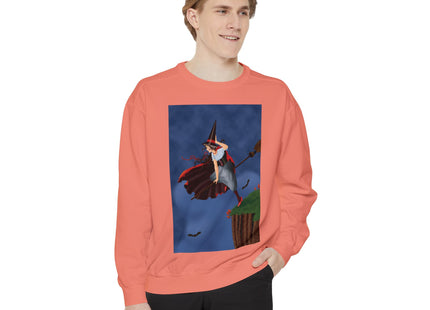 The Enchanted Witch Unisex Garment-Dyed Sweatshirt