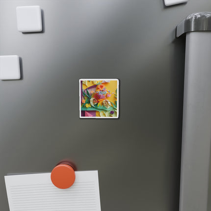 Origami Bicycle Die-Cut Magnets (5 Sizes)