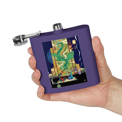 Celestial Dragon Gathering Flask – Mythic Majesty & Timeless Tradition