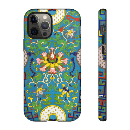 Chinese Floral Illustration by Owen Jones Phone Cases