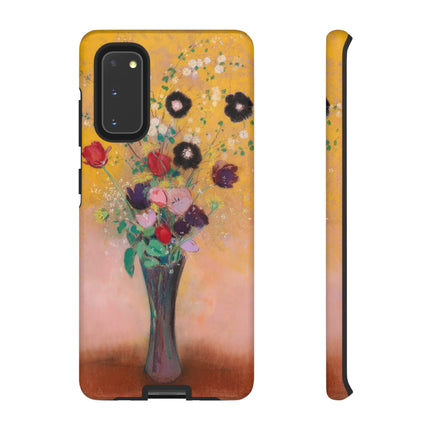 Vase of Flowers by Odilon Redon Phone Cases