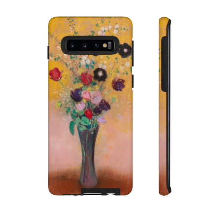Vase of Flowers by Odilon Redon Phone Cases