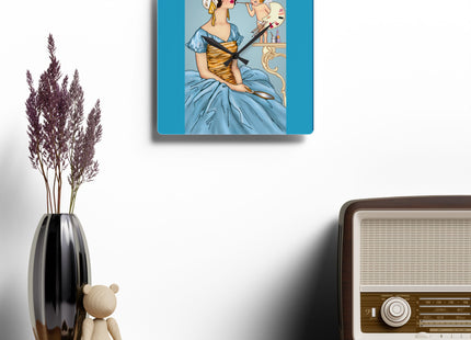 The Enchanting Painter Acrylic Wall Clock