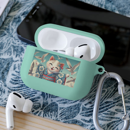 Geisha Kitten by the Seaside AirPods and AirPods Pro Case