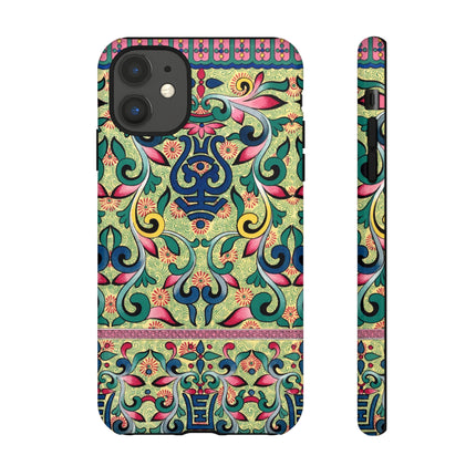 Colorful Flower Pattern by Owen Jones Phone Cases